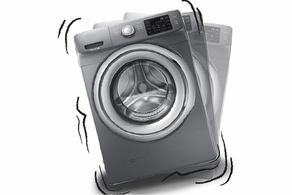 How to balance a washing machine on your own at home?